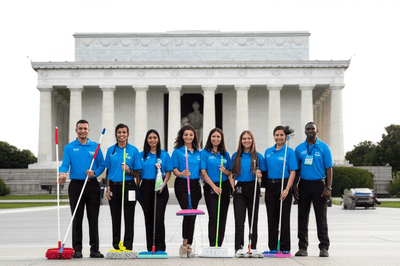 TotalMGT Janitorial Services of Washington DC Team - Professional janitorial services team serving Washington DC since 2016