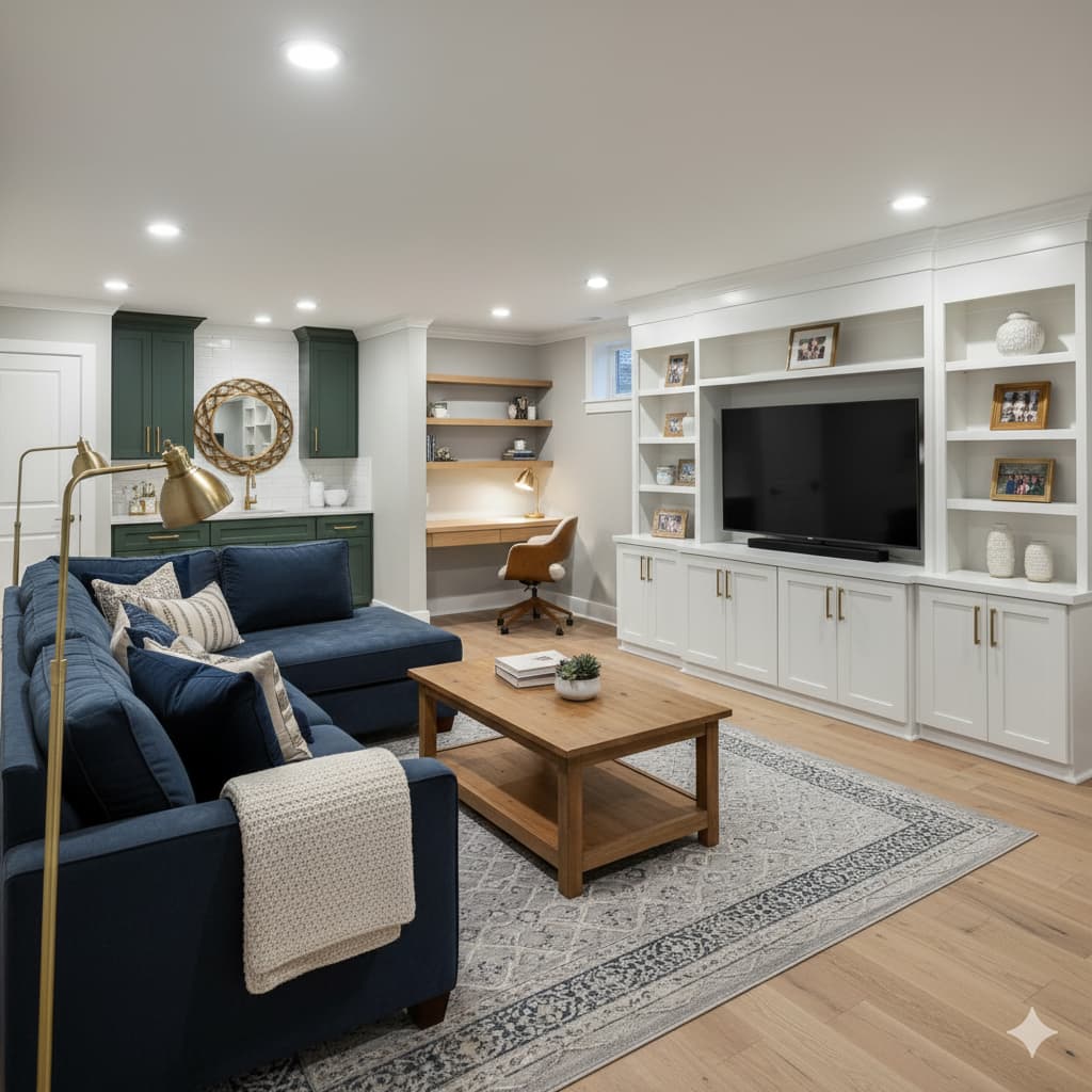 Basement Remodeling Contractors in Colonial Heights VA