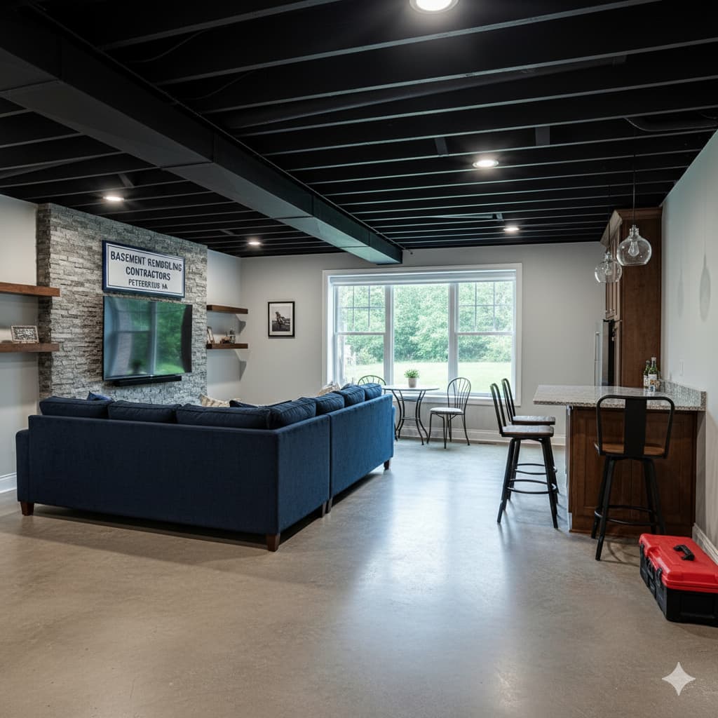 Basement Remodeling Contractors in Petersburg VA